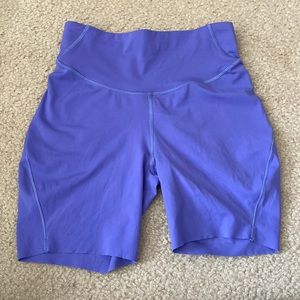 Base pace high-rise lululemon shorts